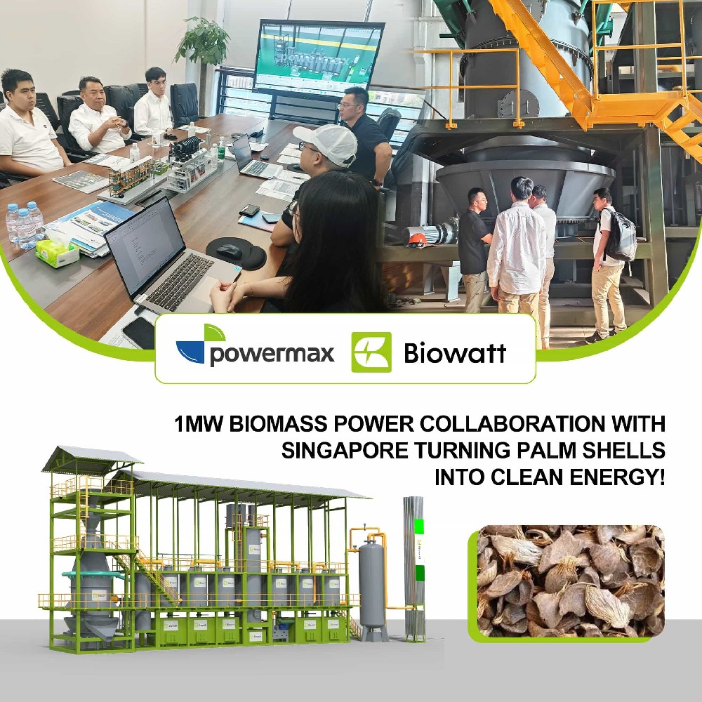 新加坡代表团访问推进1MW生物质发电合作项目