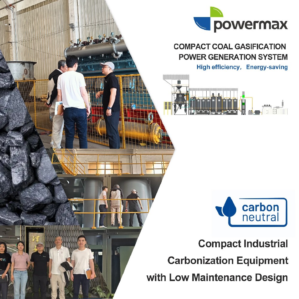 谱写能源合作新篇章！蒙古客户考察我们的Powermax煤气化发电系统