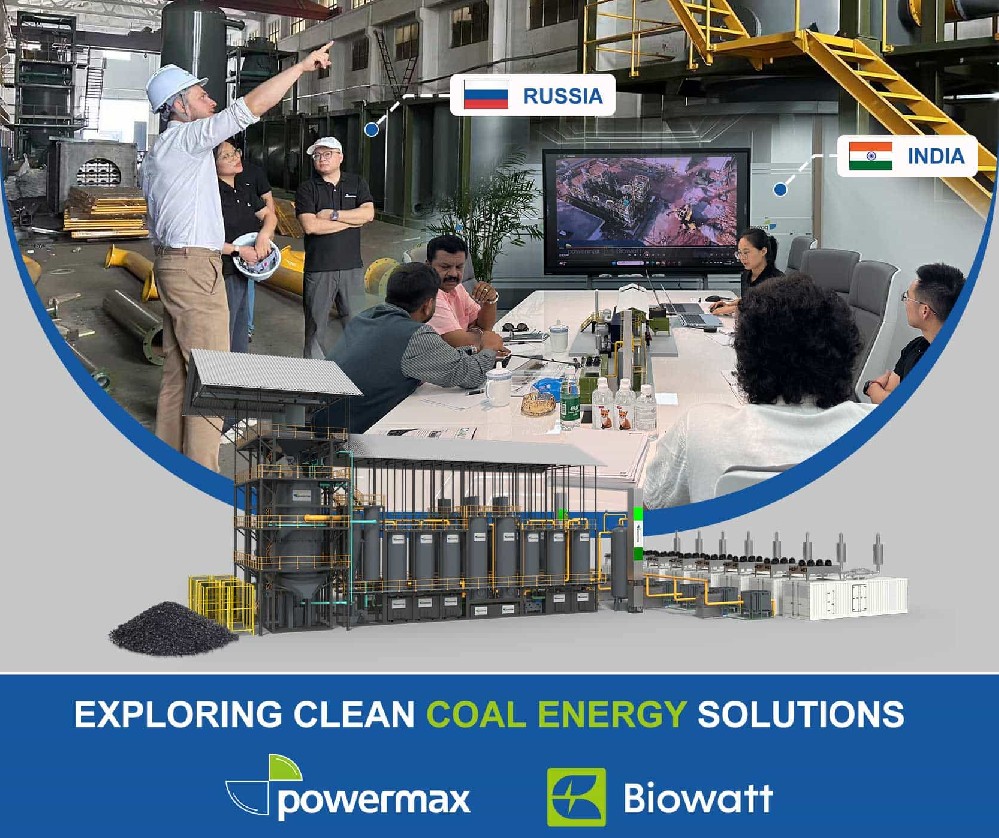 国际客户到访特能 | 探索清洁煤能源解决方案